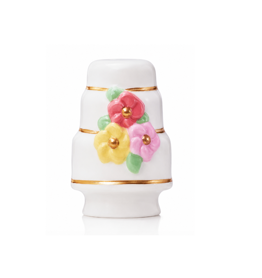 Nora Fleming Slice of Forever Wedding Cake Mini