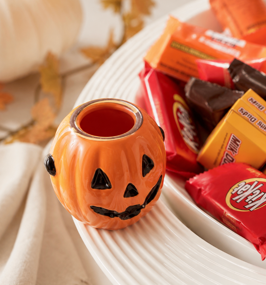 Nora Fleming Boo Bucket Pumpkin Mini