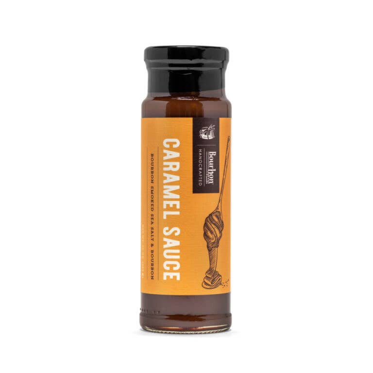Caramel Sauce with Bourbon Smoked Sea Salt & Bourbon | Niche&Co.