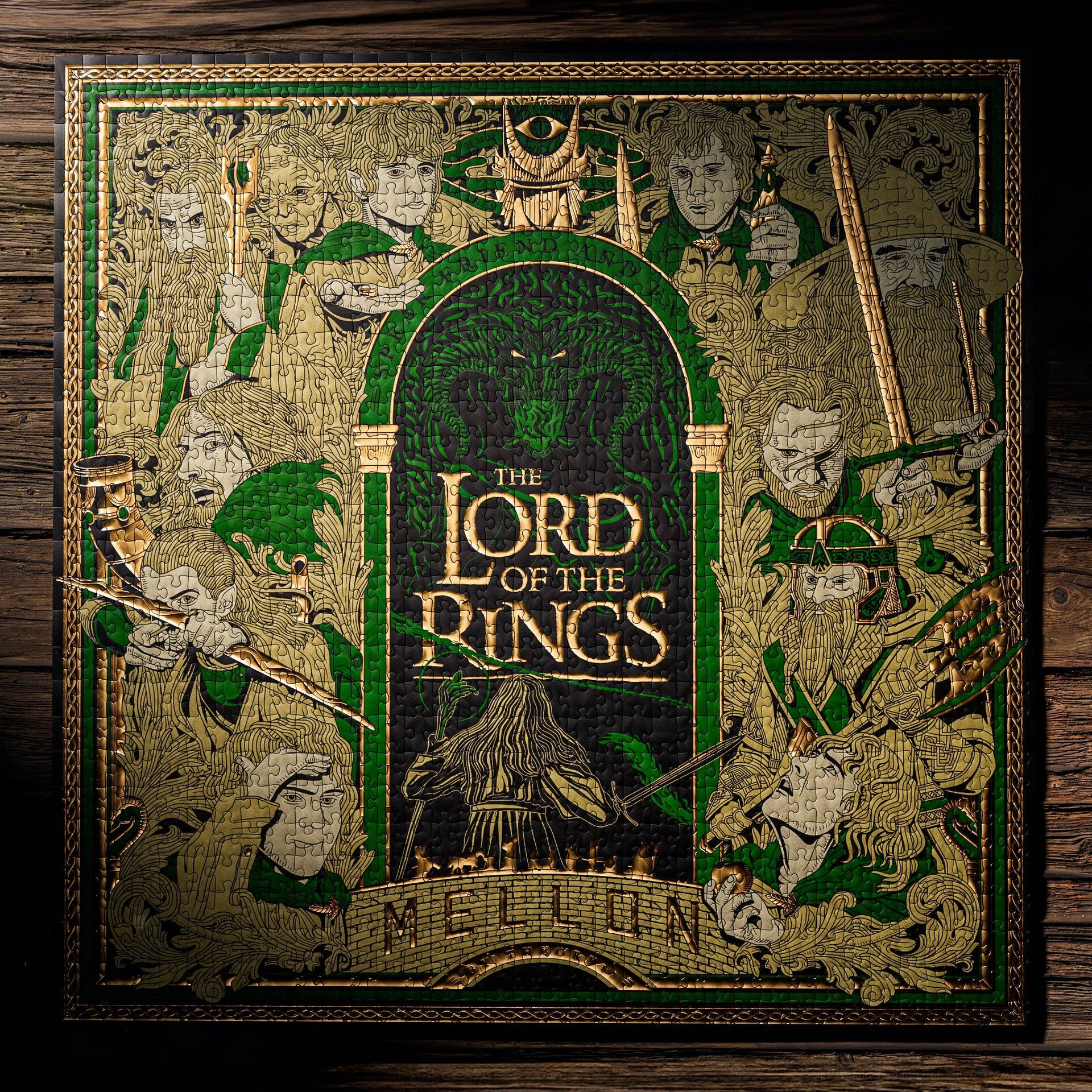 Theory11 The Lord of the Rings 1,000-Piece Premium Puzzle