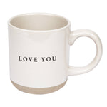 "Love You" 14 oz Stoneware Mug | Niche&Co.