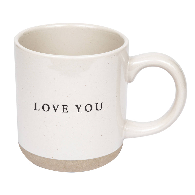 "Love You" 14 oz Stoneware Mug | Niche&Co.