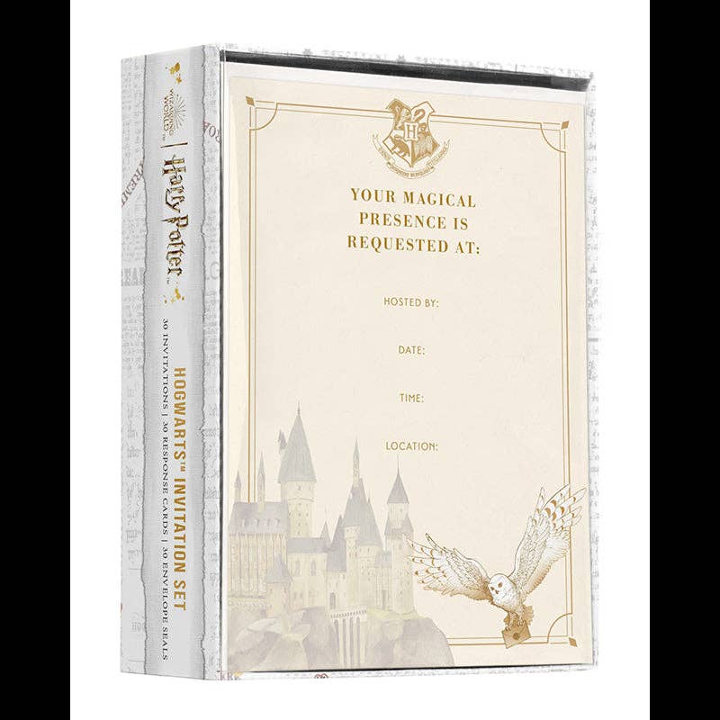 Insight Editions - Harry Potter: Hogwarts Invitation Set (Set of 30)