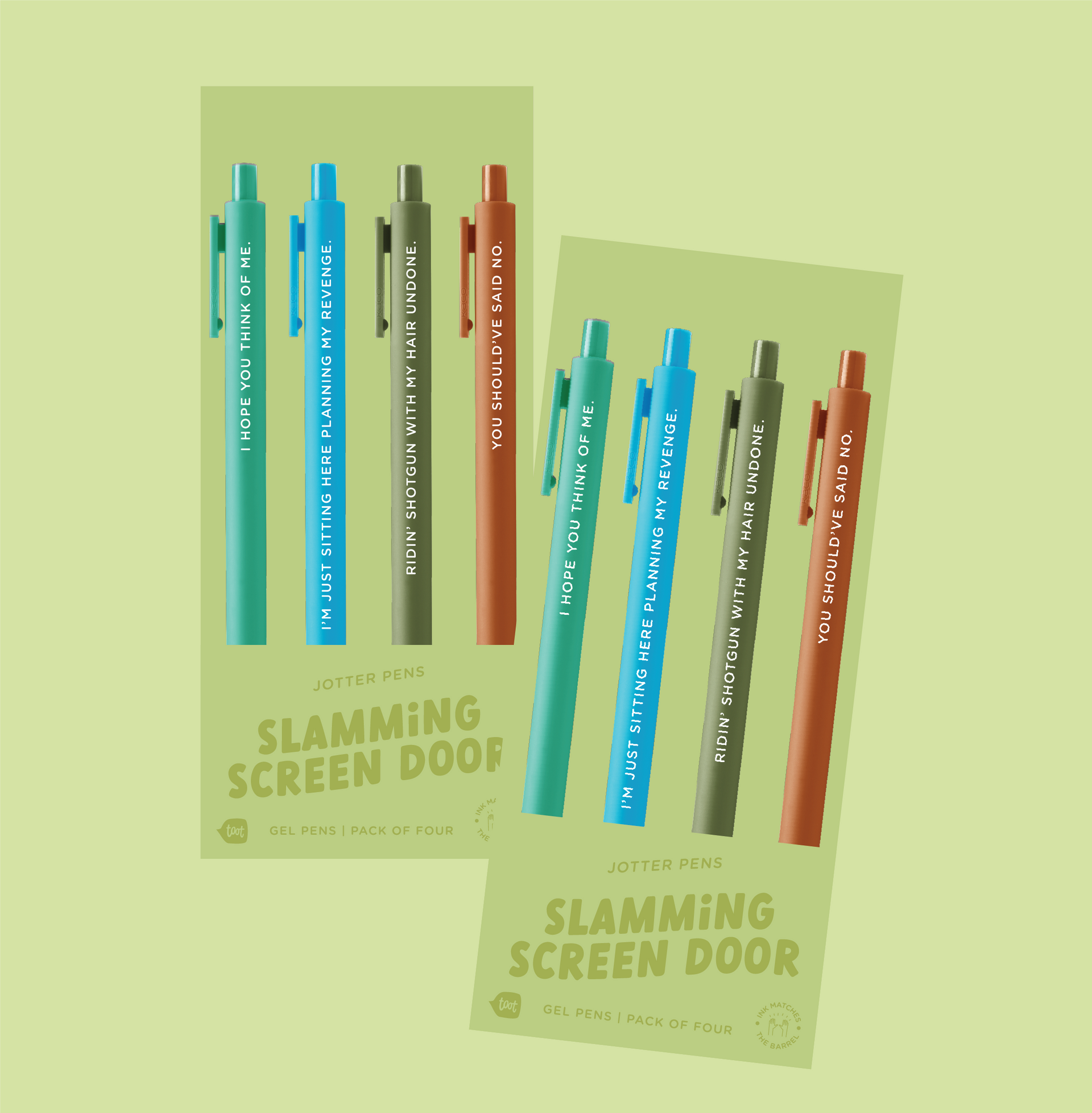 Swiftie Jotter Sets!! (Taylor's Version)(Topsellers): Slamming Screen Door (Debut)