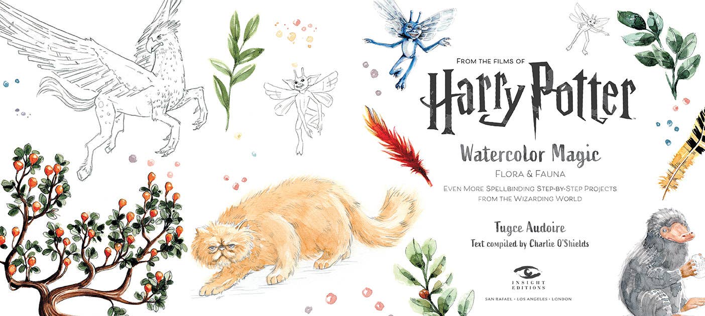 Insight Editions - Harry Potter: Watercolor Magic: Flora & Fauna