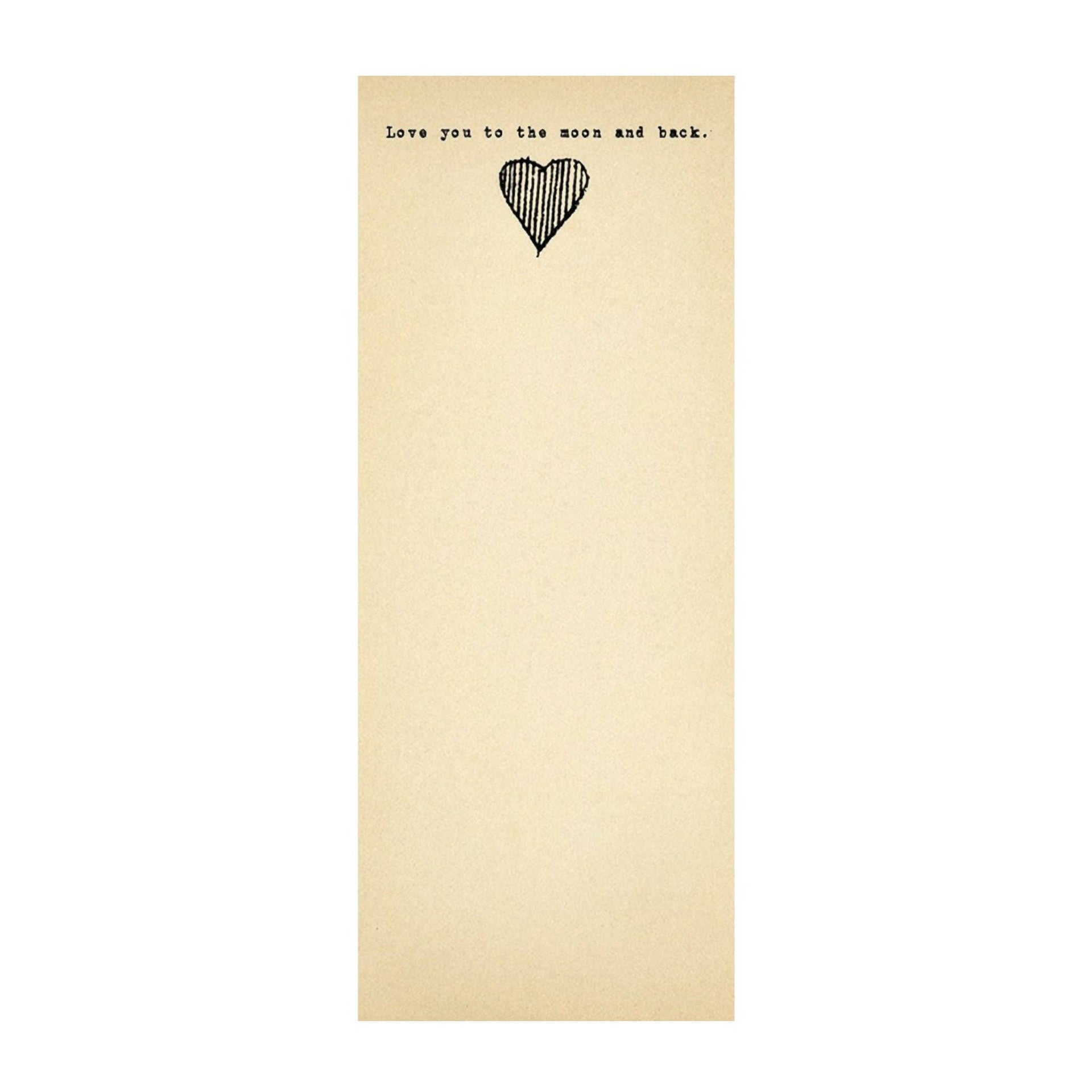 Heart to the Moon Skinny Pad | Niche&Co