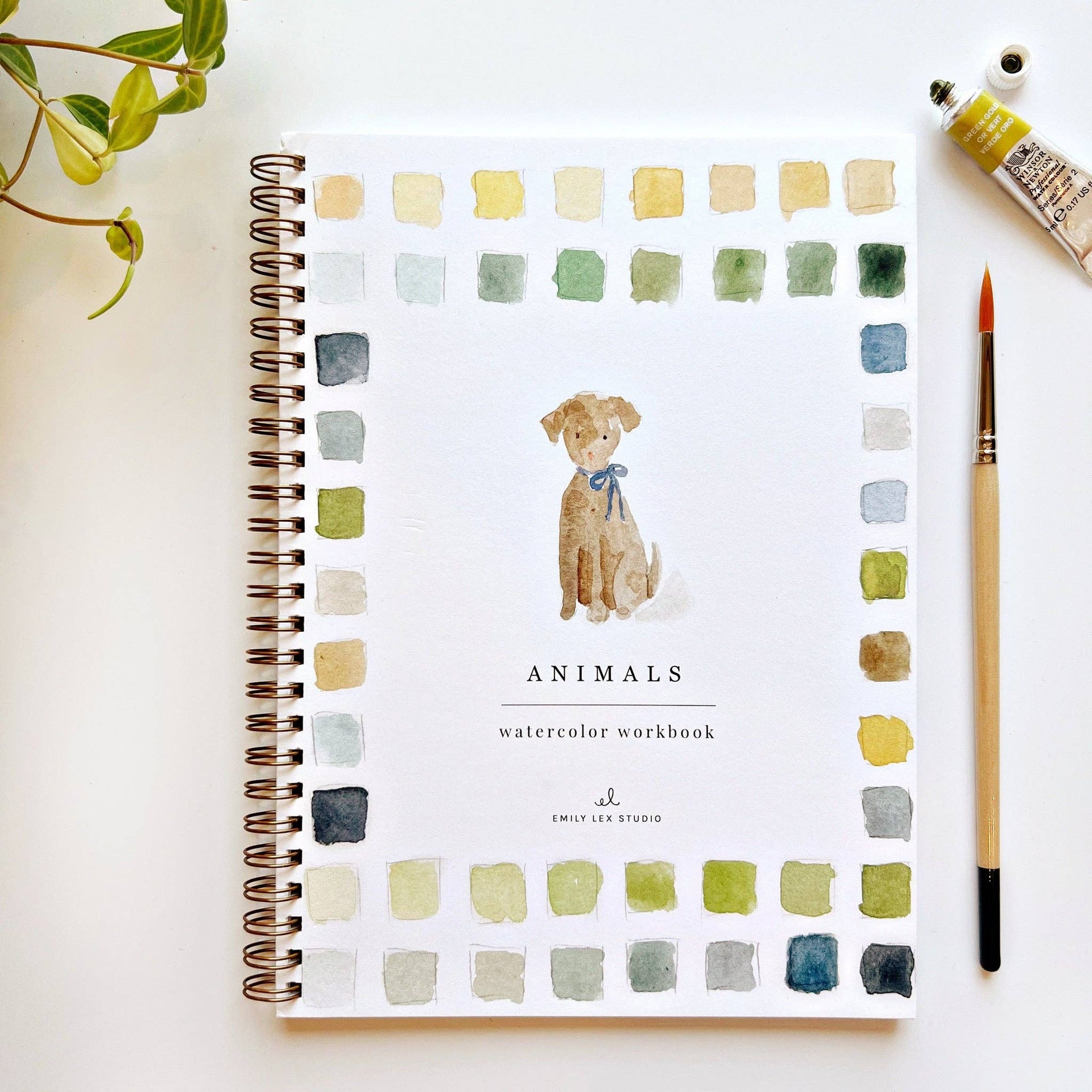 Animals watercolor workbook | Niche&Co.