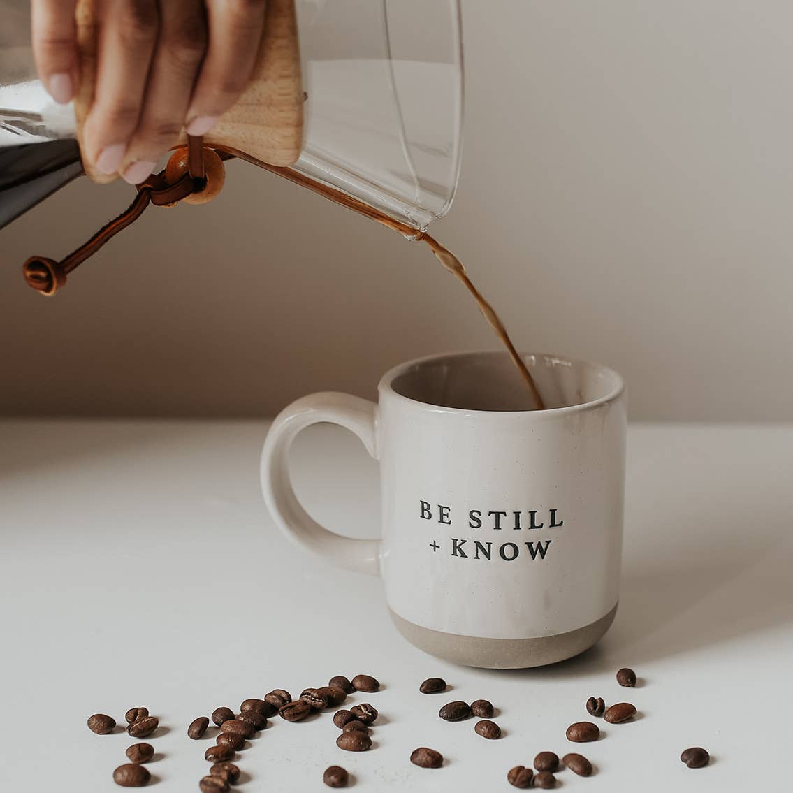 Be Still and Know Stoneware Coffee Mug 14oz Still and Know Stoneware Coffee Mug - Gifts & Home Decor