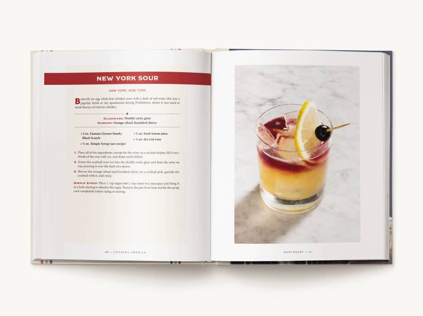 Cocktail America Hardcover Book