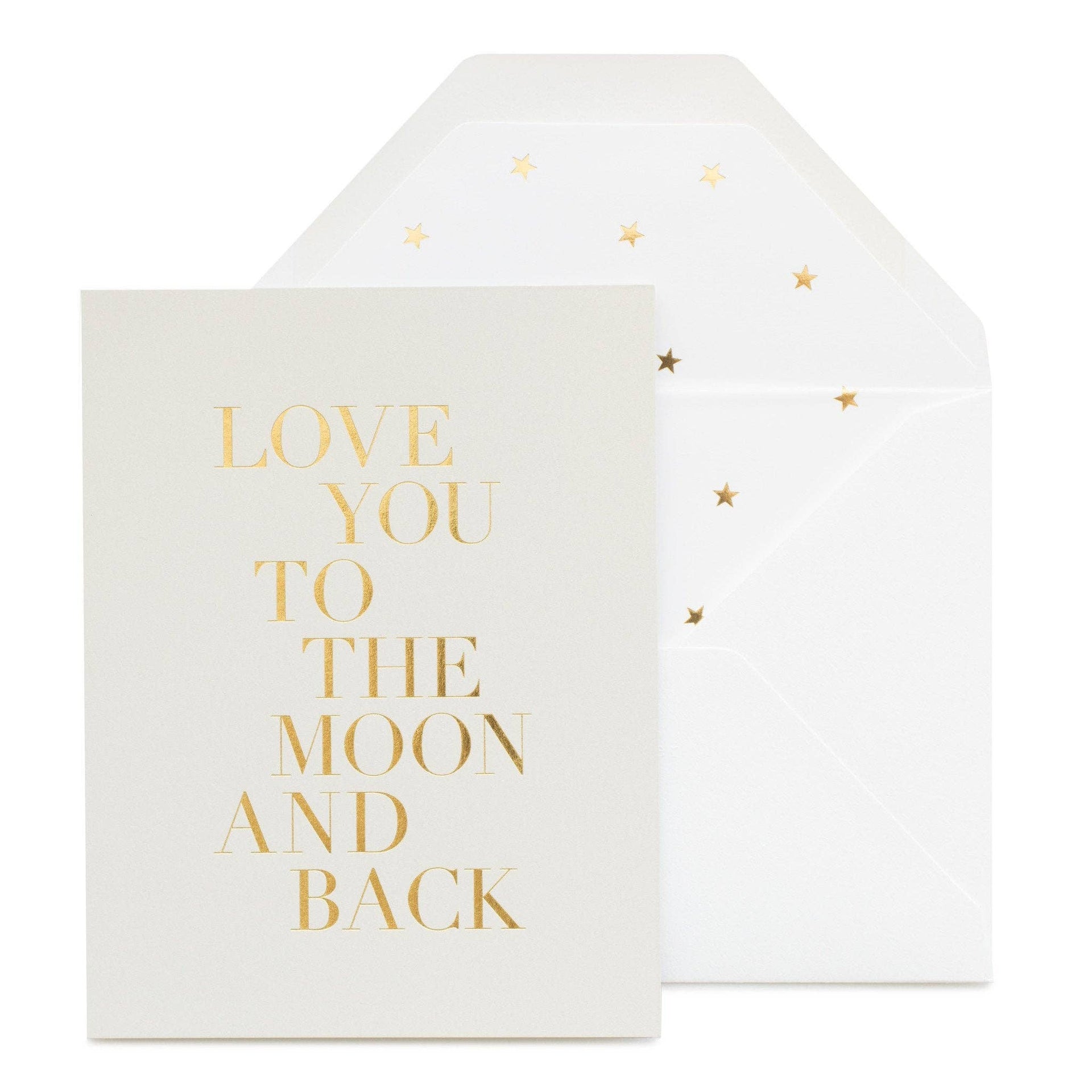 Love You to the Moon Greeting Card