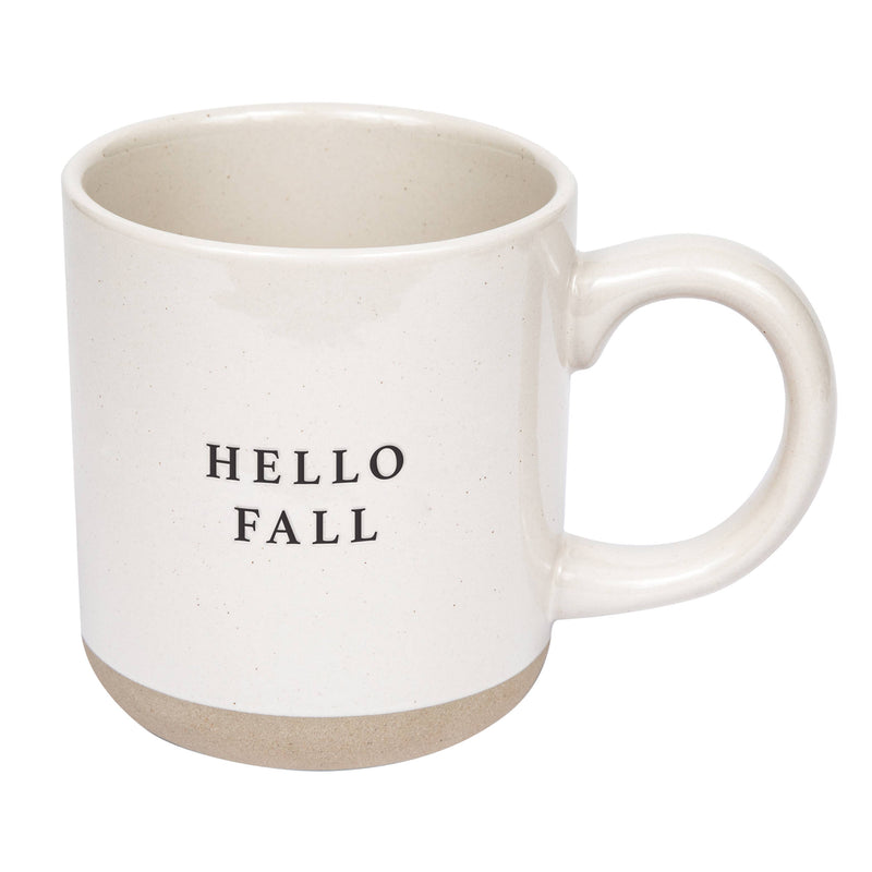 "Hello Fall" 14 oz Stoneware Mug | Niche&Co.