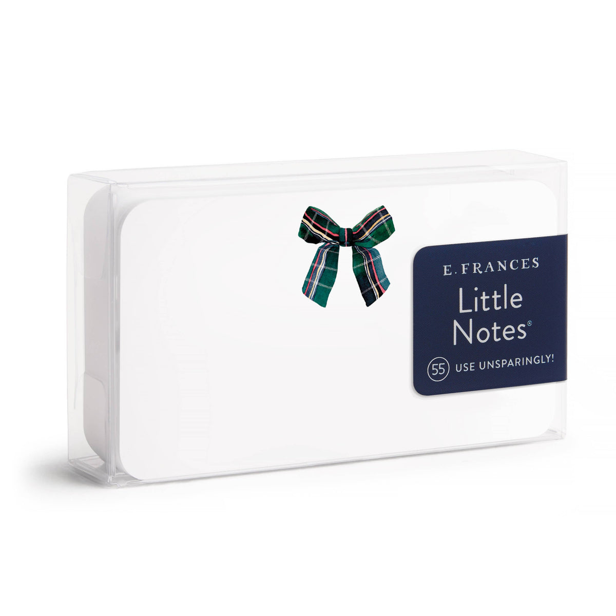 Plaid Bow Christmas Little Notes – Set of 55