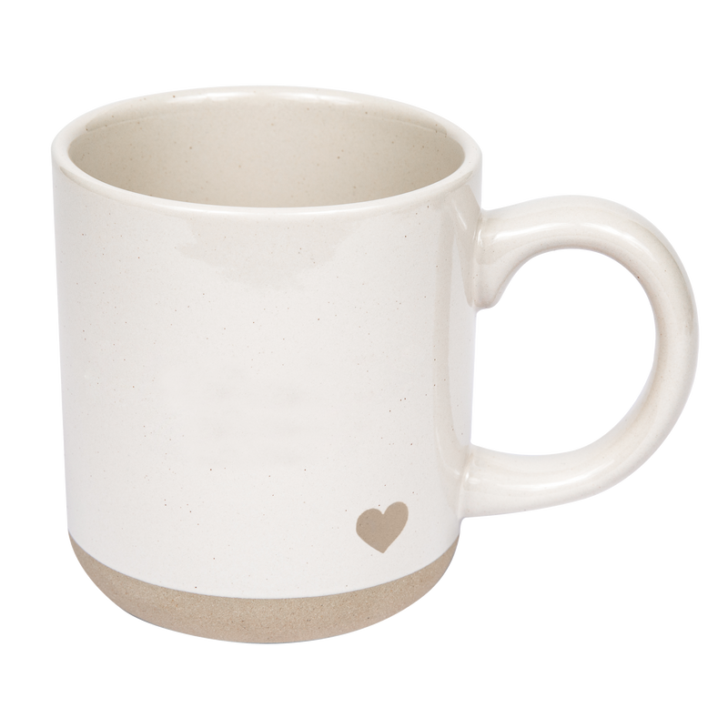 Heart 14oz Stoneware Mug | Niche&Co.
