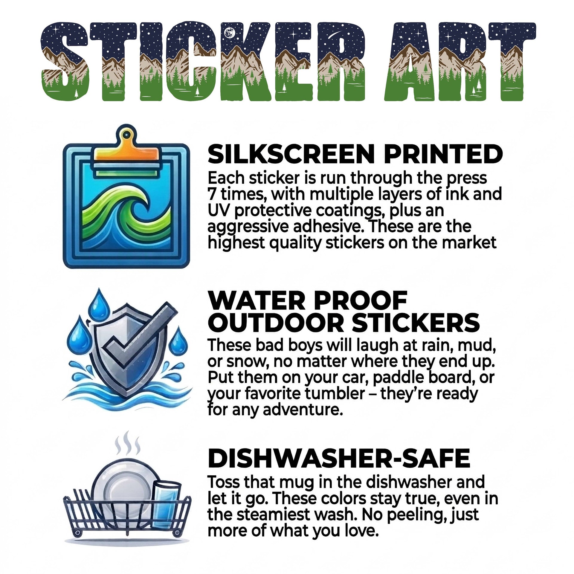 T Rex Waterproof Sticker