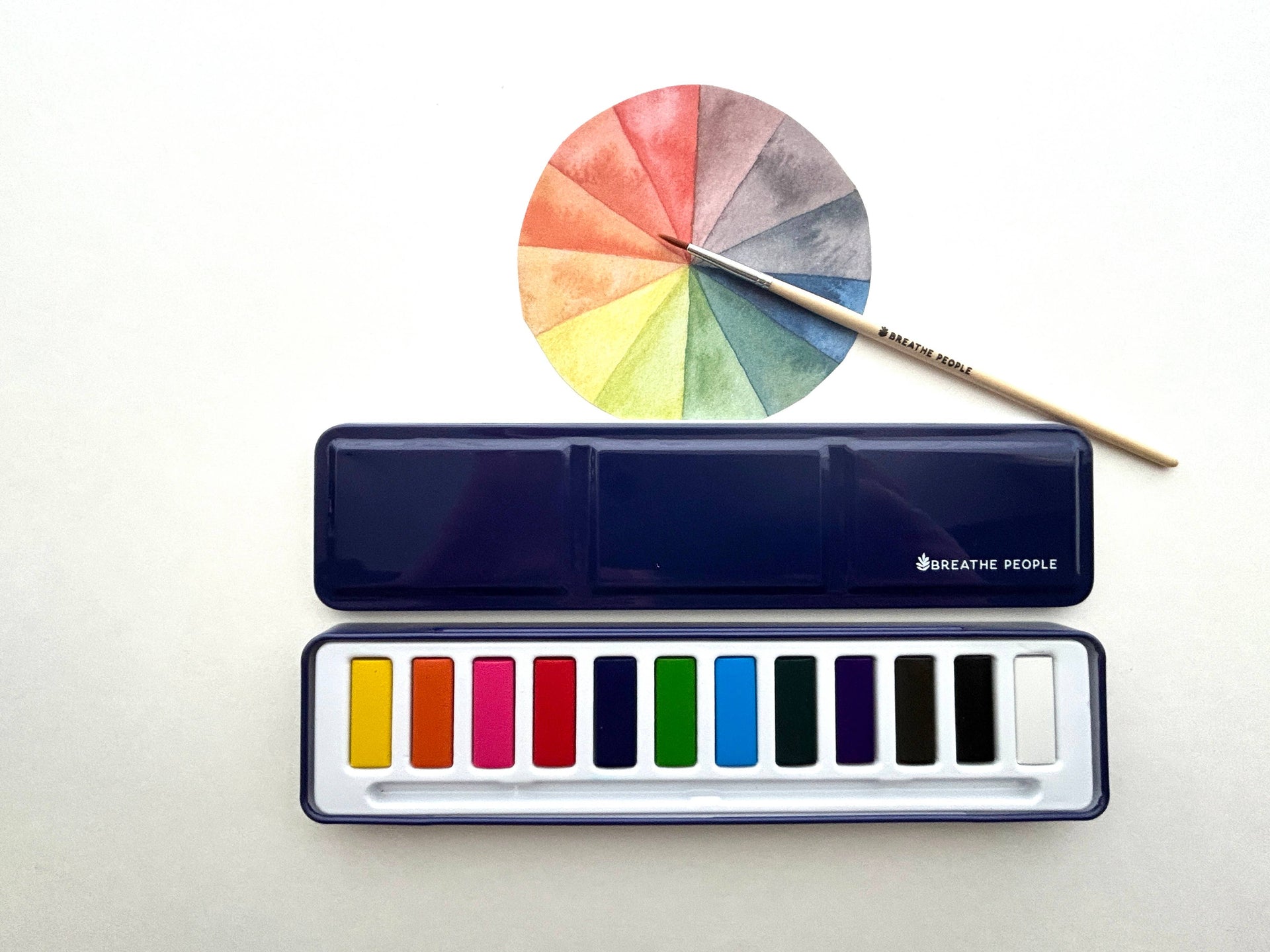 Water color paint set