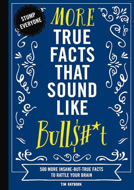 More True Facts That Sound Like Bull$#*t (Softcover) | Niche&Co.