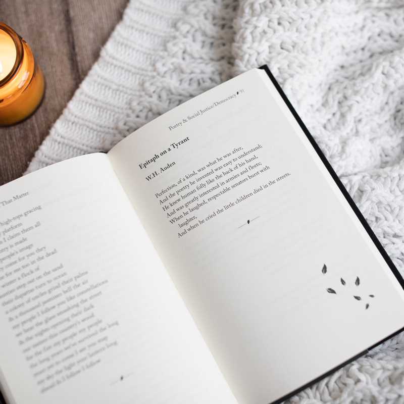 100 Poems That Matter by The Academy of American Poets | Niche&Co.