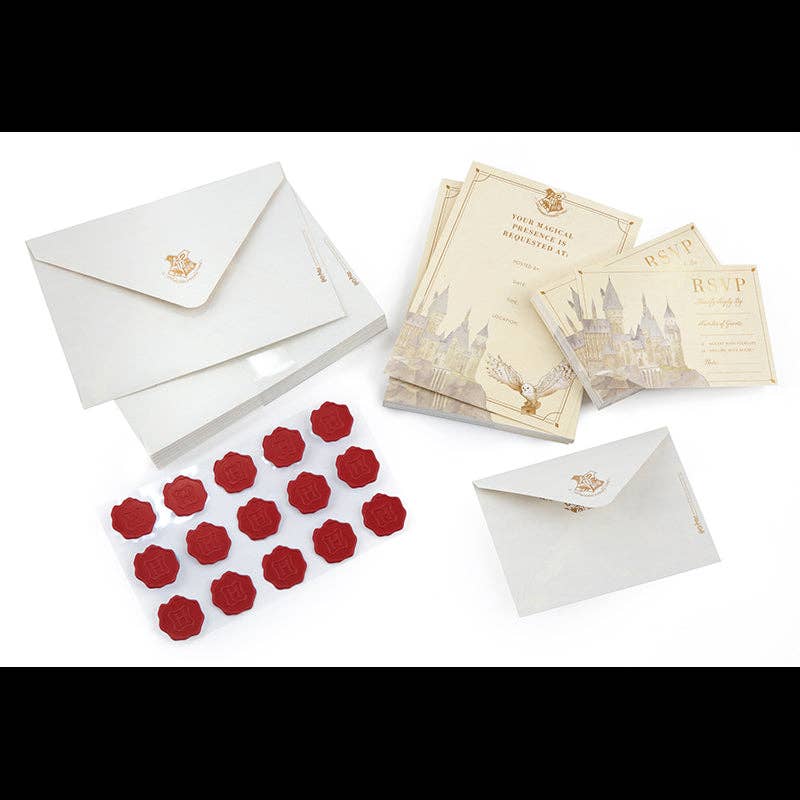 Insight Editions - Harry Potter: Hogwarts Invitation Set (Set of 30)