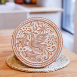Handmade Bread Warmer & Wicker Basket - Bird Round | Niche&Co.
