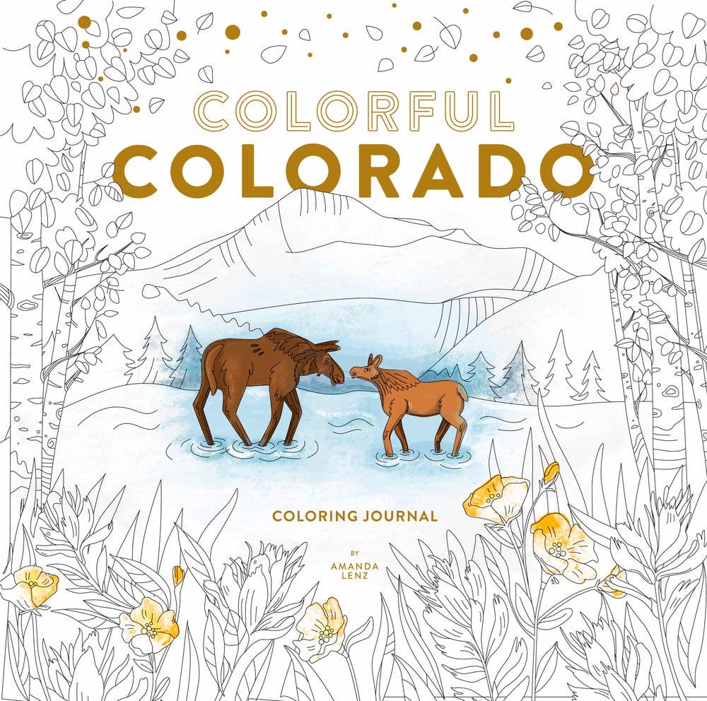 Independent Publishers Group - Colorful Colorado Coloring Book