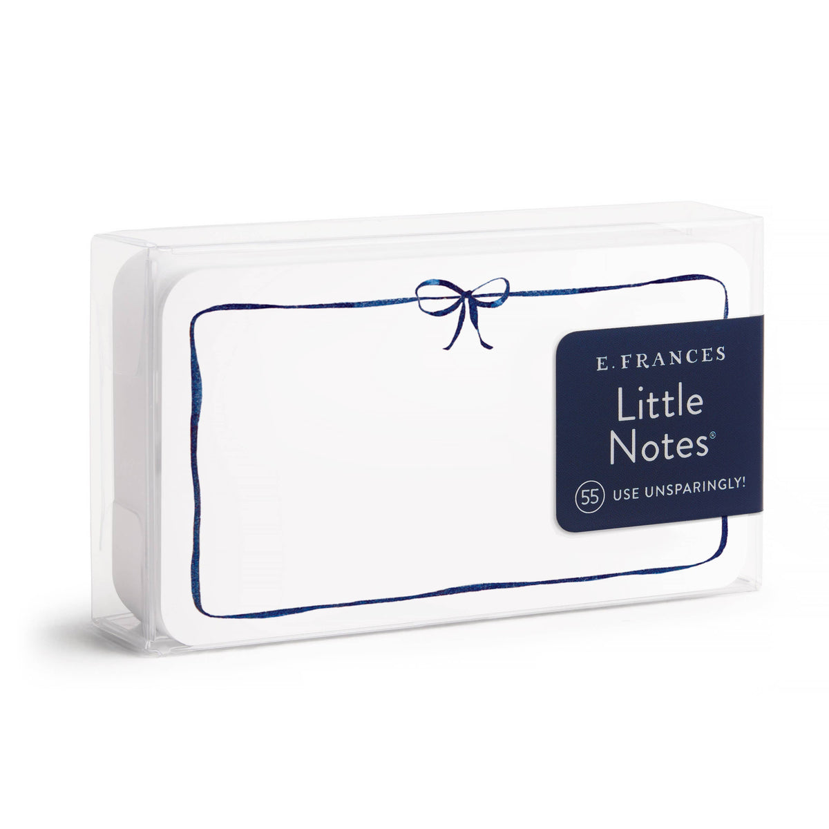Navy Bow Little Notes – Mini Notecard Pack, Set of 55