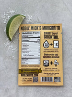 NOBLE MICK'S - Single Serve Craft Cocktails - Margarita Single Serve Craft Cocktail