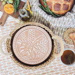 Handmade Bread Warmer & Wicker Basket - Owl Oval | Niche&Co.