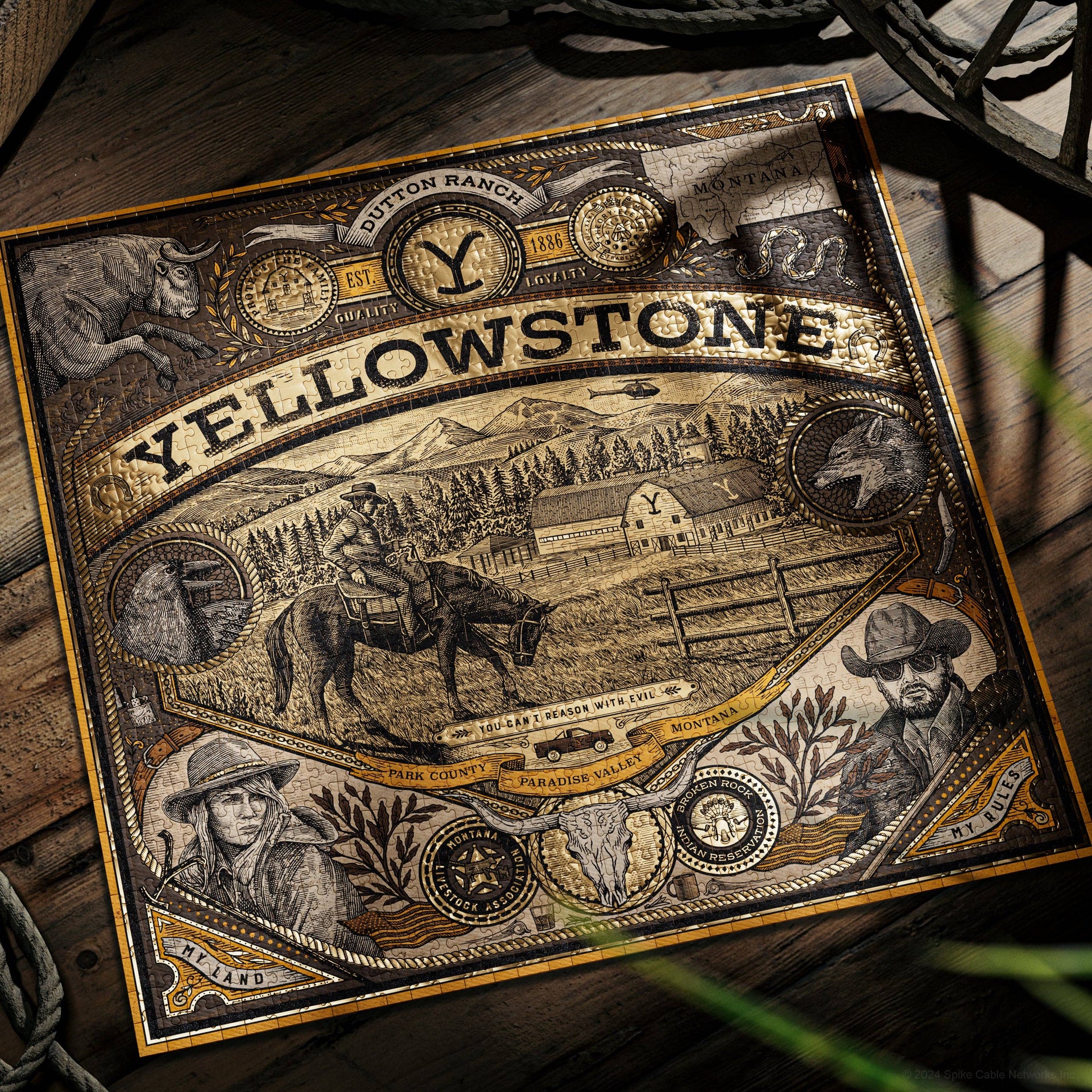 Yellowstone Jigsaw Puzzle | Niche&Co.