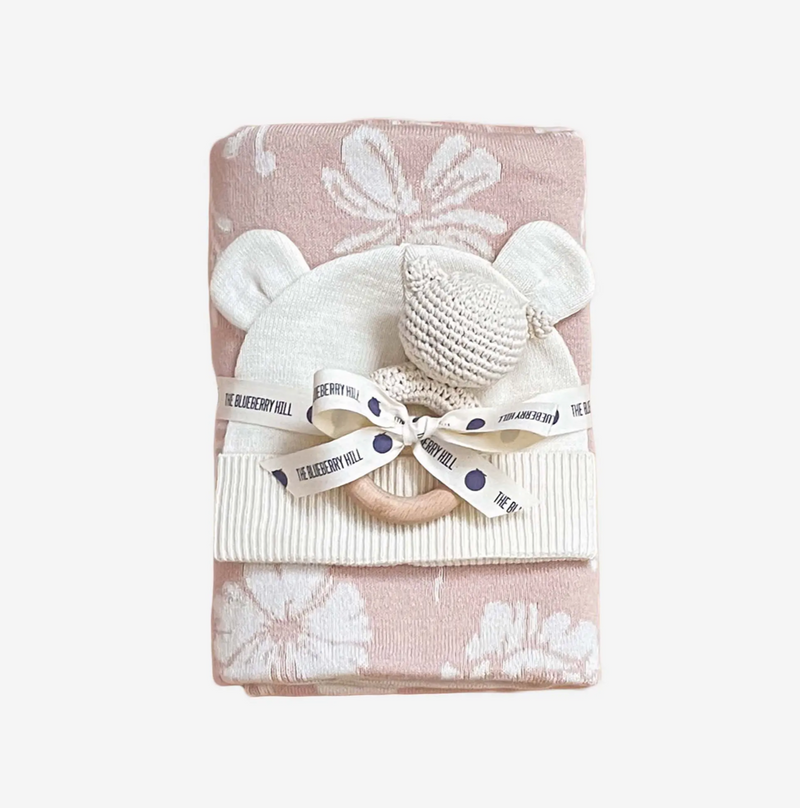 Floral Baby Gift Set