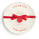 Cookies for Santa Ceramic Plate