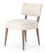 ORVILLE DINING CHAIR-CAMBRIC IVORY