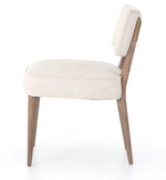 ORVILLE DINING CHAIR-CAMBRIC IVORY