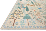 Rifle Paper Rug - Menagerie Forest Cream